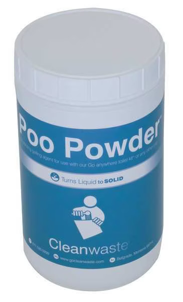 Cleanwaste D105POW Poo Powder Waste Treatment, 120 Scoops
