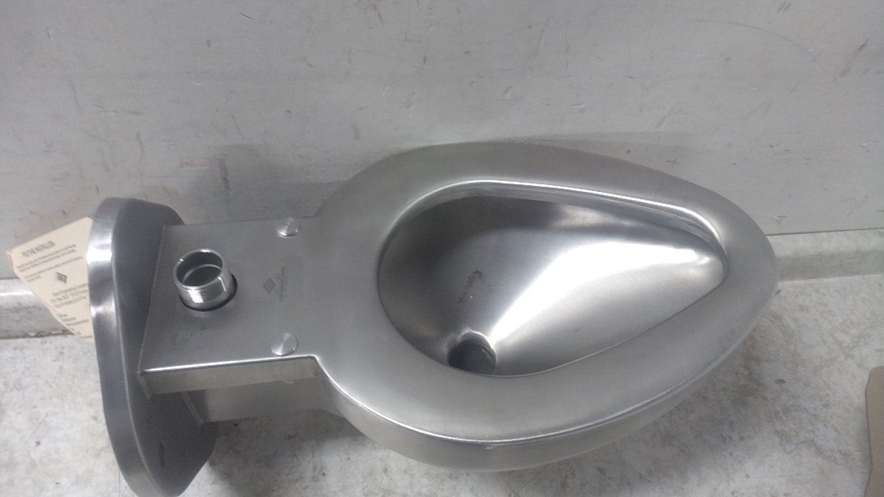 Acorn R2100-T-1 12 In Rough-In 1.28; 1.6; 3.5 GPF Stainless Steel Toilet