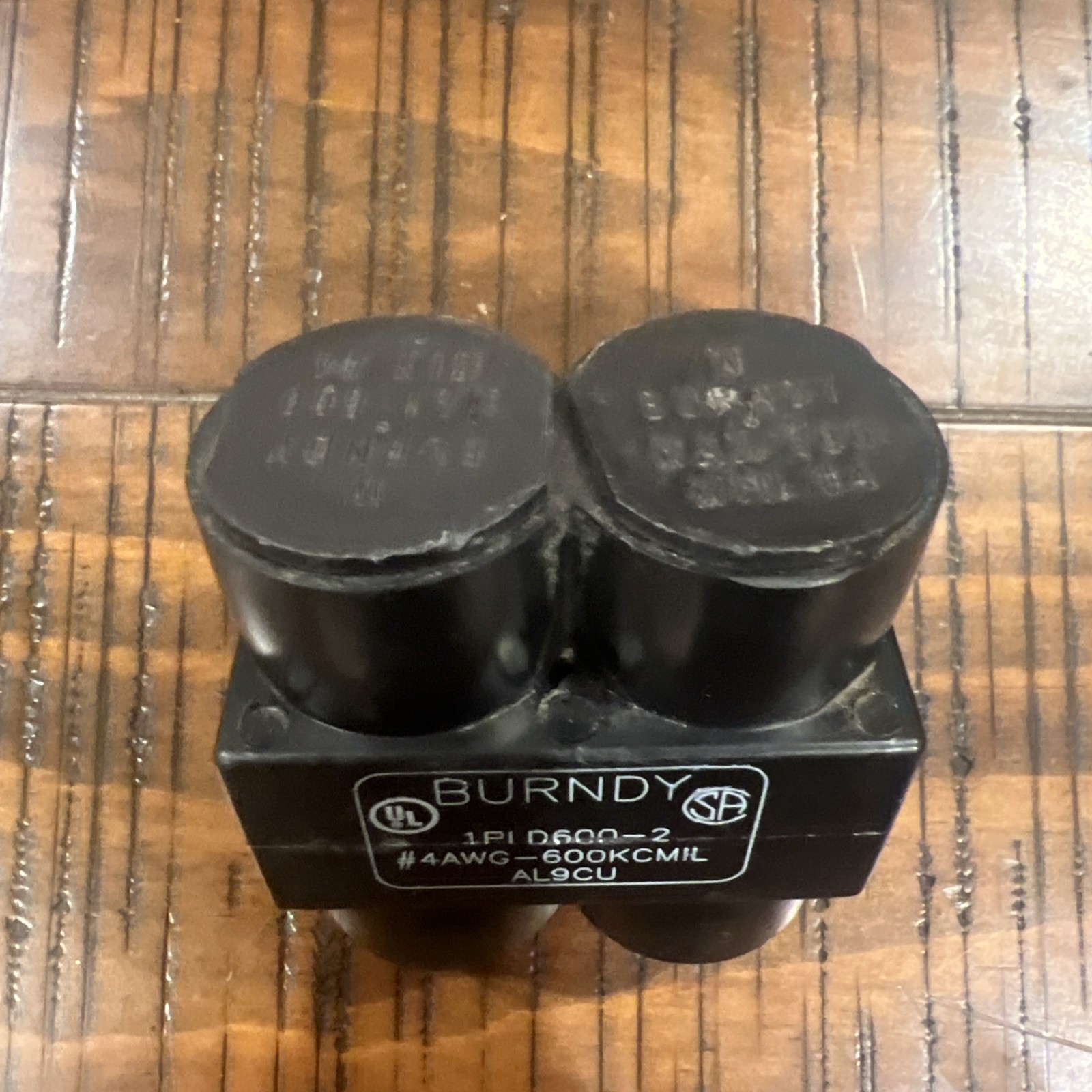 Burndy 1PLD600-2, UV Rated Unitap, #4AWG-600KCMIL, AL9CU
