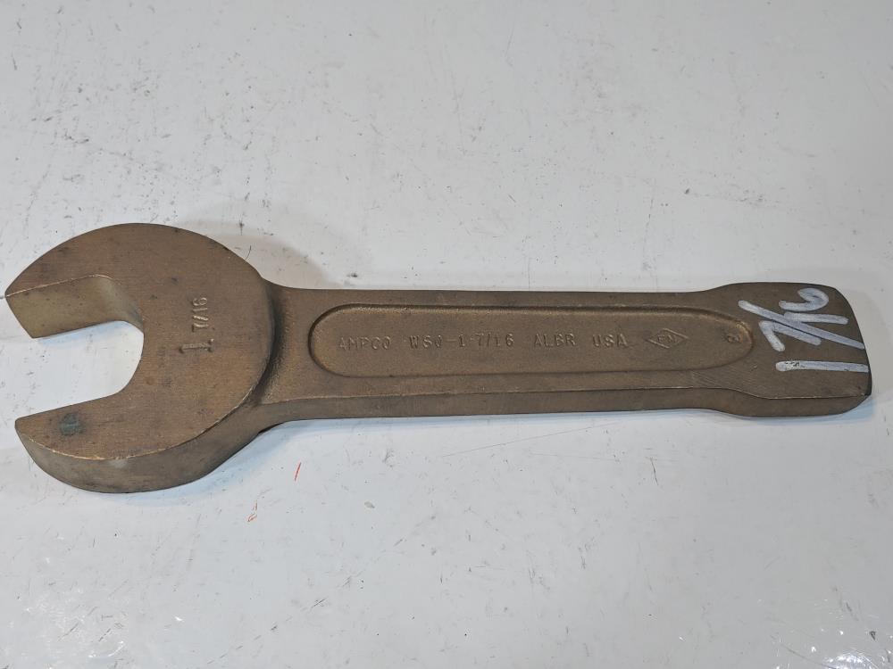 Ampco 1- 7/16″ Open End Aluminum / Bronze Non Sparking Wrench