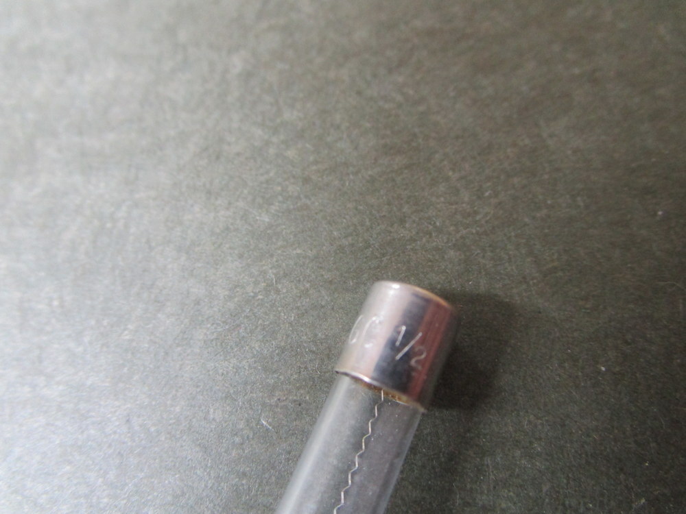 Buss AGC-1/2 Bussmann Fuse 3AG Ref 4XH38 Jagged Element (Pack of 10)