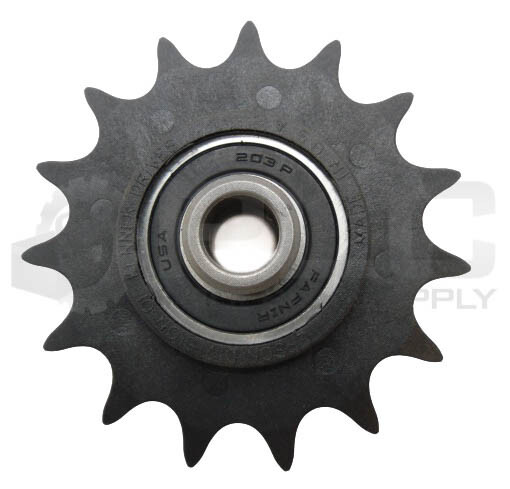 LOT OF 2 NEW FENNER DRIVES CS5002CB0004 IDLER SPROCKET 15 TOOTH 3ZP38