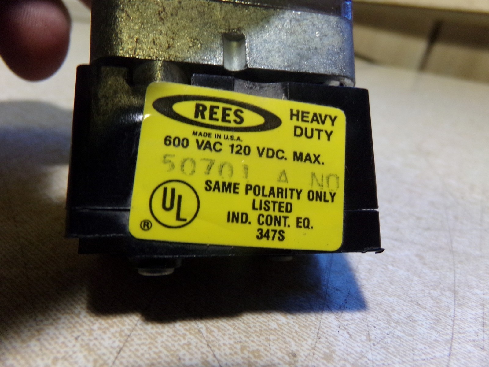 Rees 50701 A NO Start Switch *FREE SHIPPING*