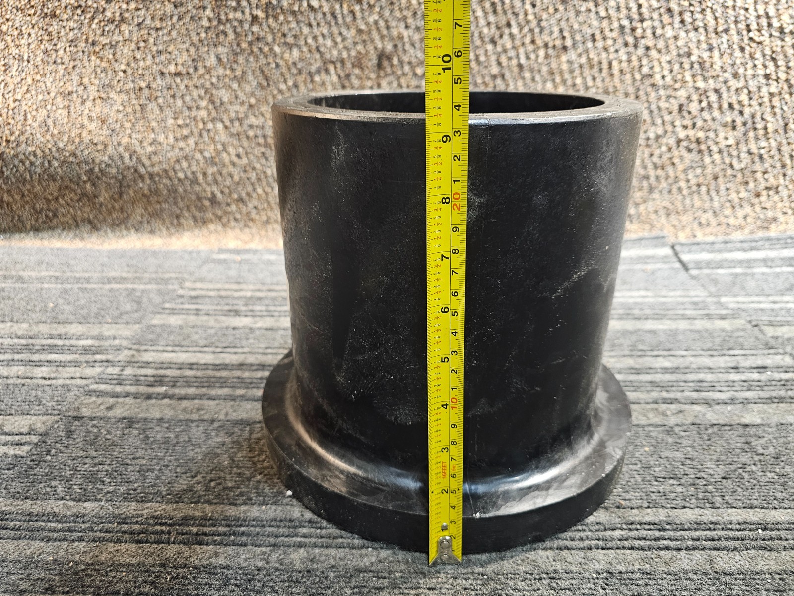 PP IMPROVED HDPE-SDR11-08 Butt Fusion Polyethylene Flange Adaptor PE4710/PE100