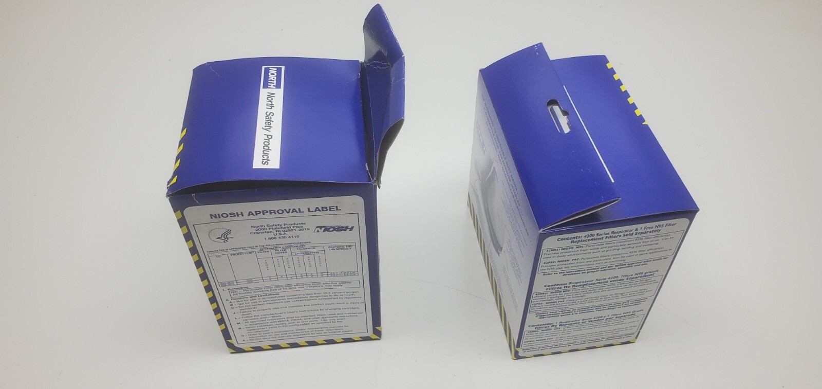 North 4200 CFR-1 Comfort Fit Reusable Respirator M Mask w 42N95 20- pcs welding