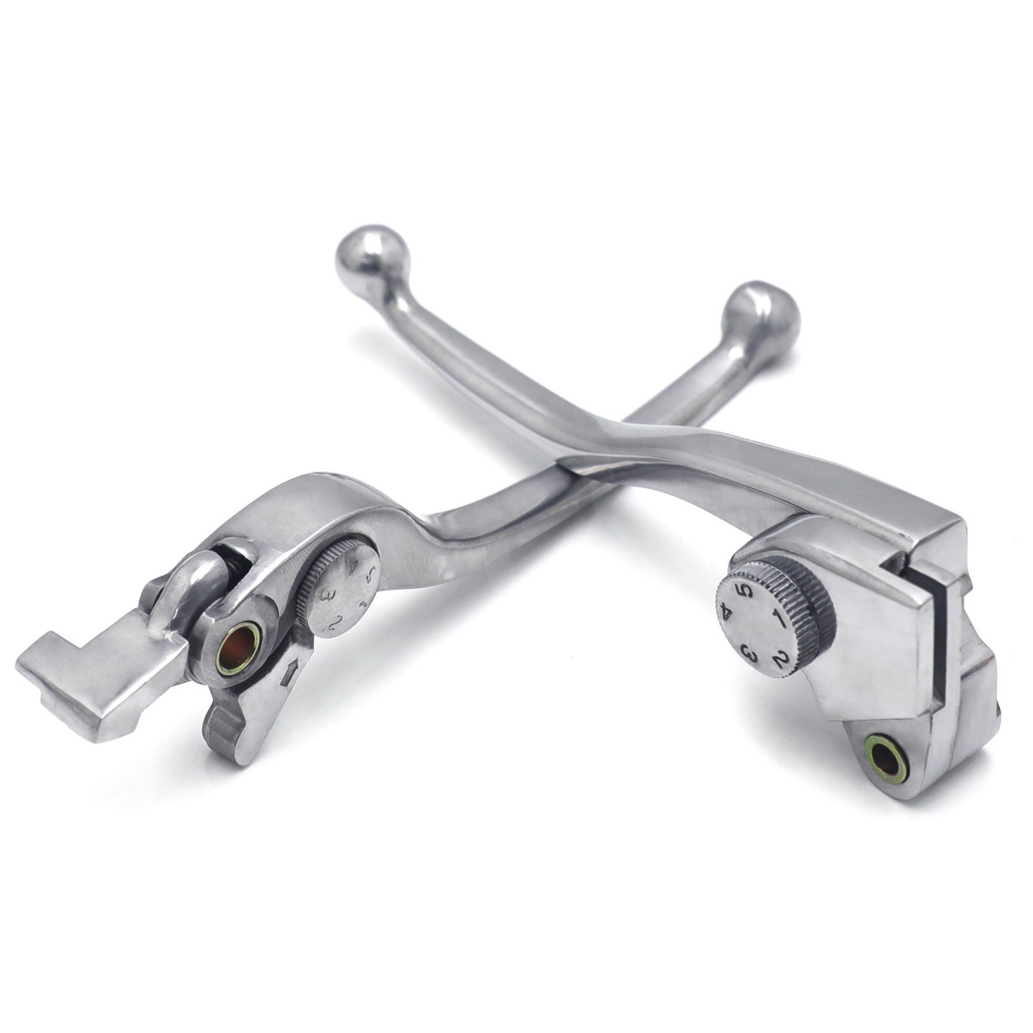 Silver Motorcycle Brake Clutch Levers CNC For Kawasaki Ninja 650 Z650 Z900 ABS
