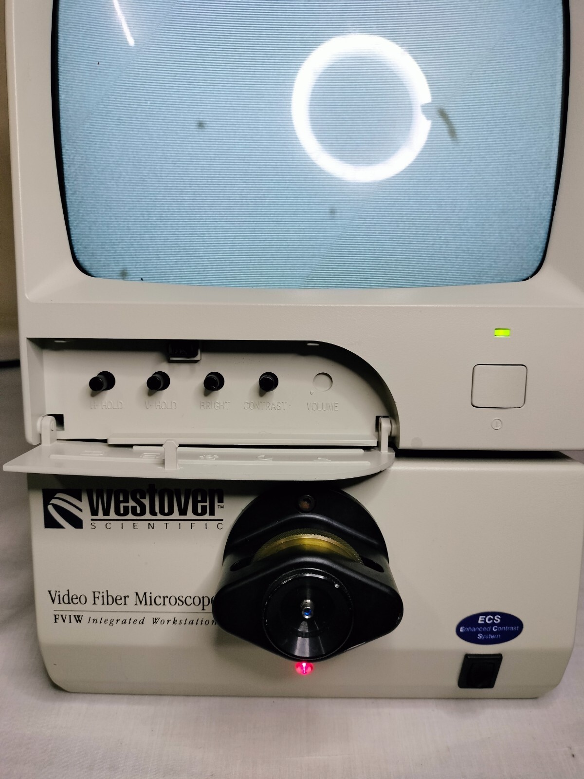 Westover FVIW-409 FVIW409 Video Fiber Microscope S/N: 0101009247 Made in Taiwan