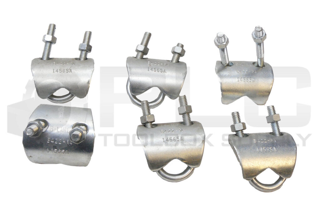 LOT OF 6 NEW B-LINE B422-3/4 BEAM CLAMP