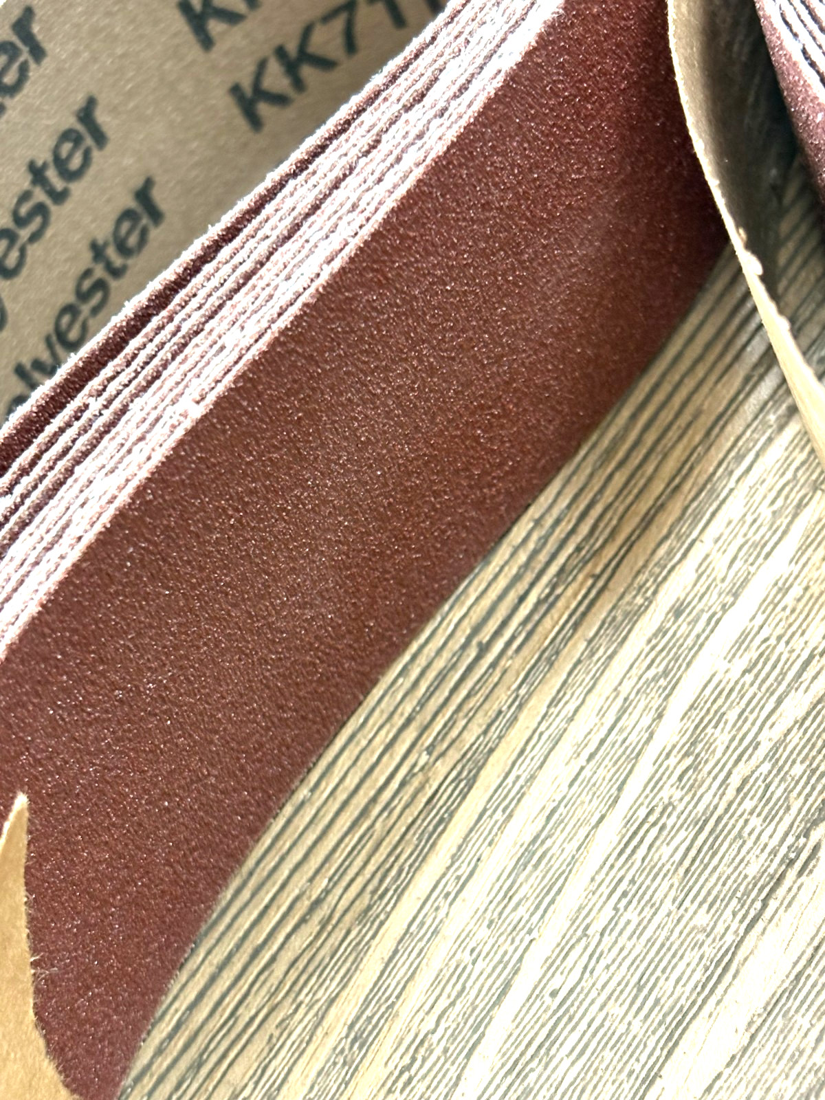 AVSM 2″ X 48″ ABRASIVE 80 GRIT BELT SERIES KK711X LOT OF 20