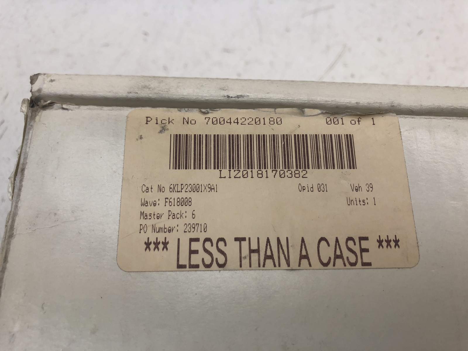 GE 6KLP23001X9A1 MICRO DRIVE