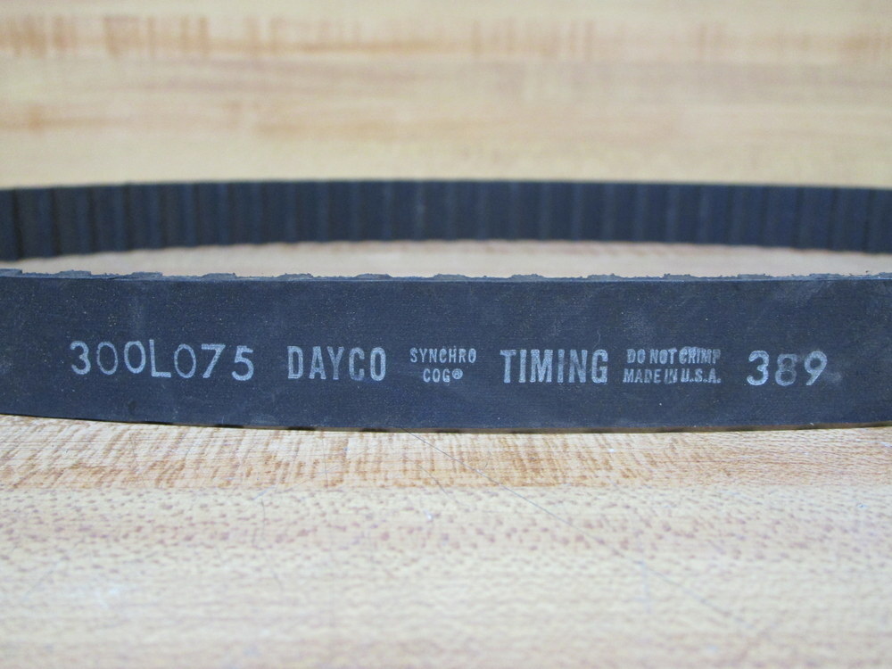 Dayco 300L075 Synchro Cog Timing Belt