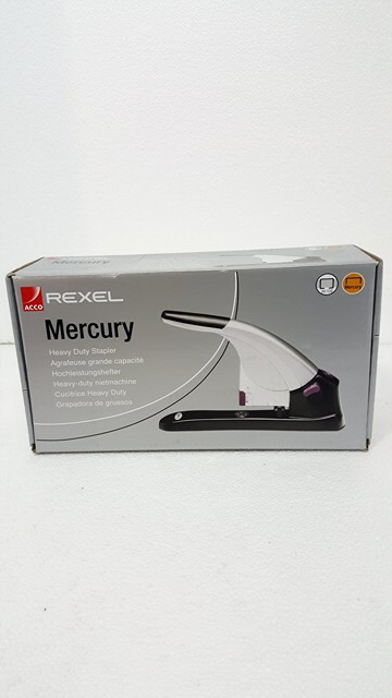 Stapler Heavy Duty Rexel Gray & Purple Model 2100922 20 To 120 Sheets