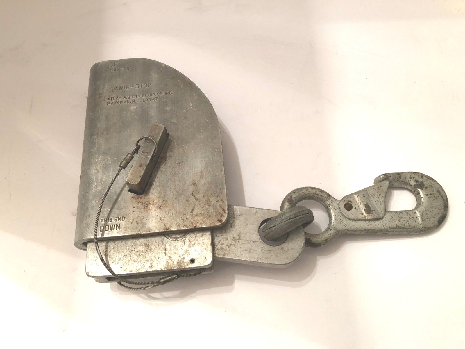 NICE Atlas Safety Equipment 6275 Kwik Stop Rope Grab *FREE SHIPPING*