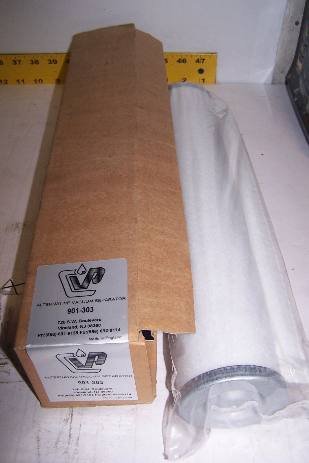 NEW ALTERNATIVE VACUUM SEPARATOR FILTER 901-303