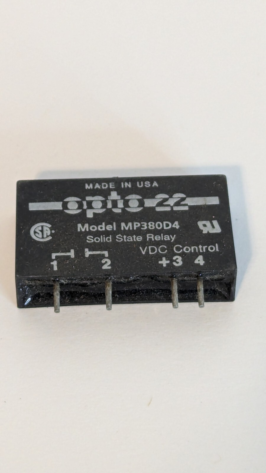 OPTO 22 MP380D4 SOLID STATE RELAY New Open Box Unused