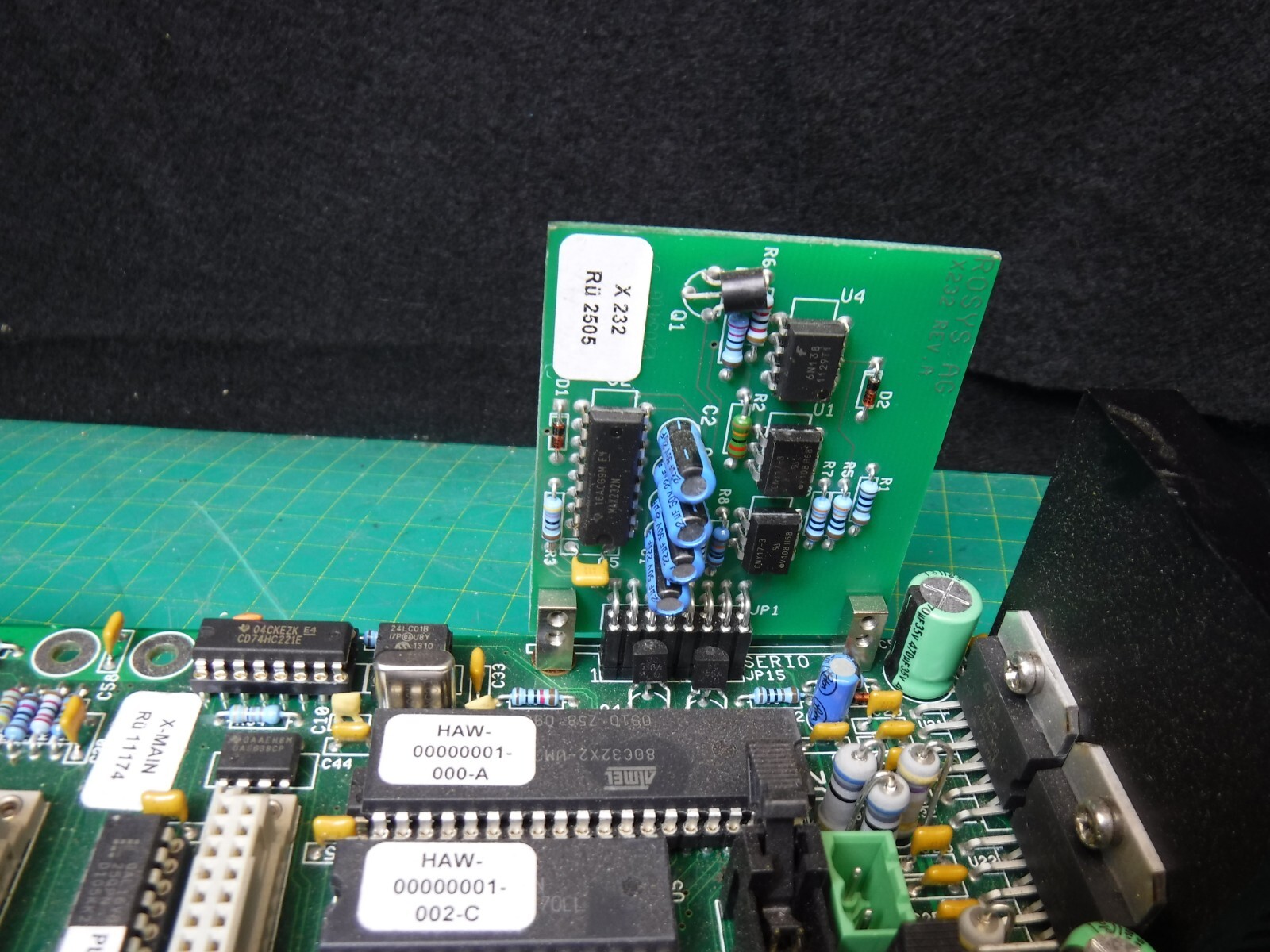 ROSYS AG XMain PCB board E219297 FN04 94V-0 HAW-00000001-001-A X232 FIW-24-0-A
