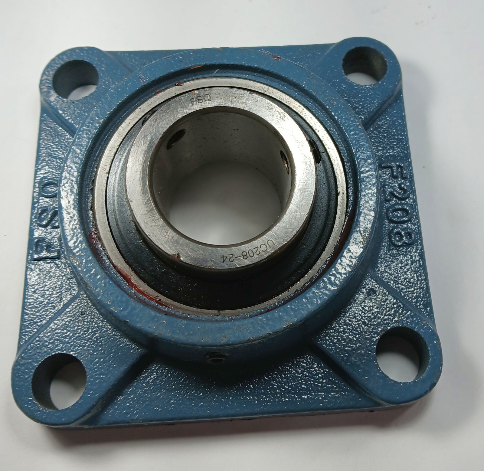1 NEW FSQ UCF208-24 1-1/2″ 4 BOLT PILLOW BLOCK BEARING UNIT NNB ***MAKE OFFER***