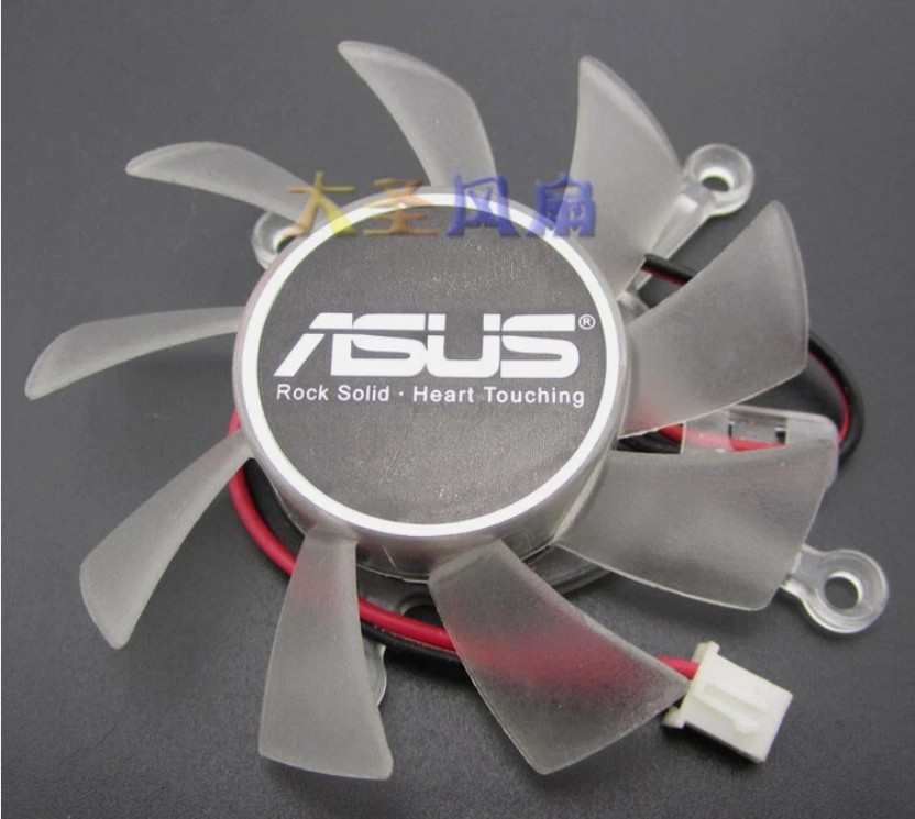 1pcs Y.S.TECH YD127015LS-N fan for ASUS 8600GT 9500GT 9600GT 2pin