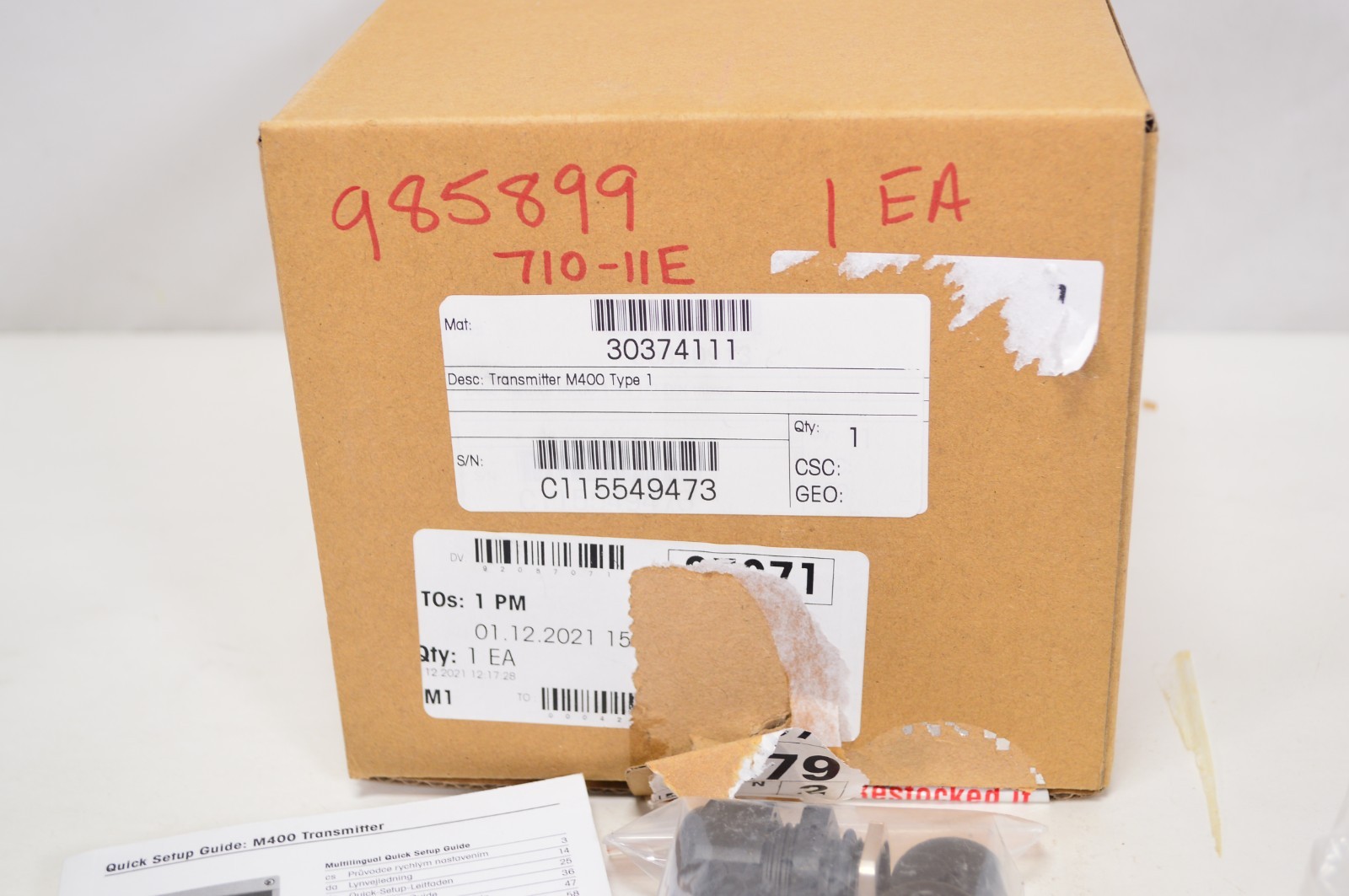 NEW Mettler Toledo M400 Transmittter Type 1 30374111