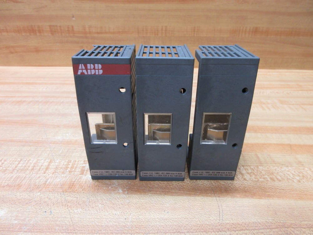 Asea Brown Boveri OS-60J12 ABB Switch Fuse OS60J12 Fuse Holders Cracked