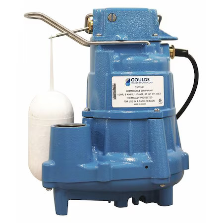Goulds Gsp0511 1/2 Hp 1-1/2″ F Submersible Sump Pump 115V
