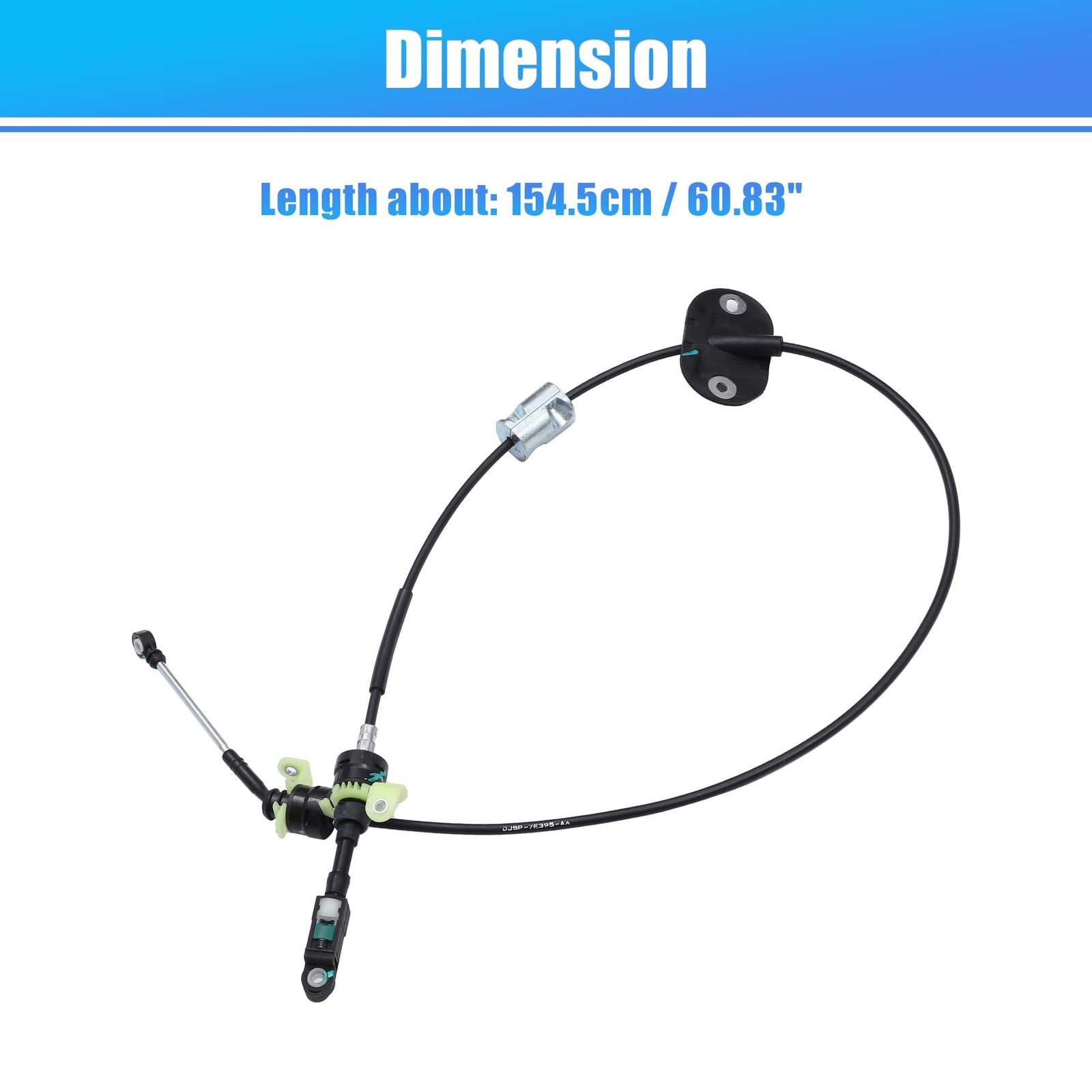 uxcell No.CJ5Z7E395A Automatic Transmission Gear Shifter Cable for Ford Escap…