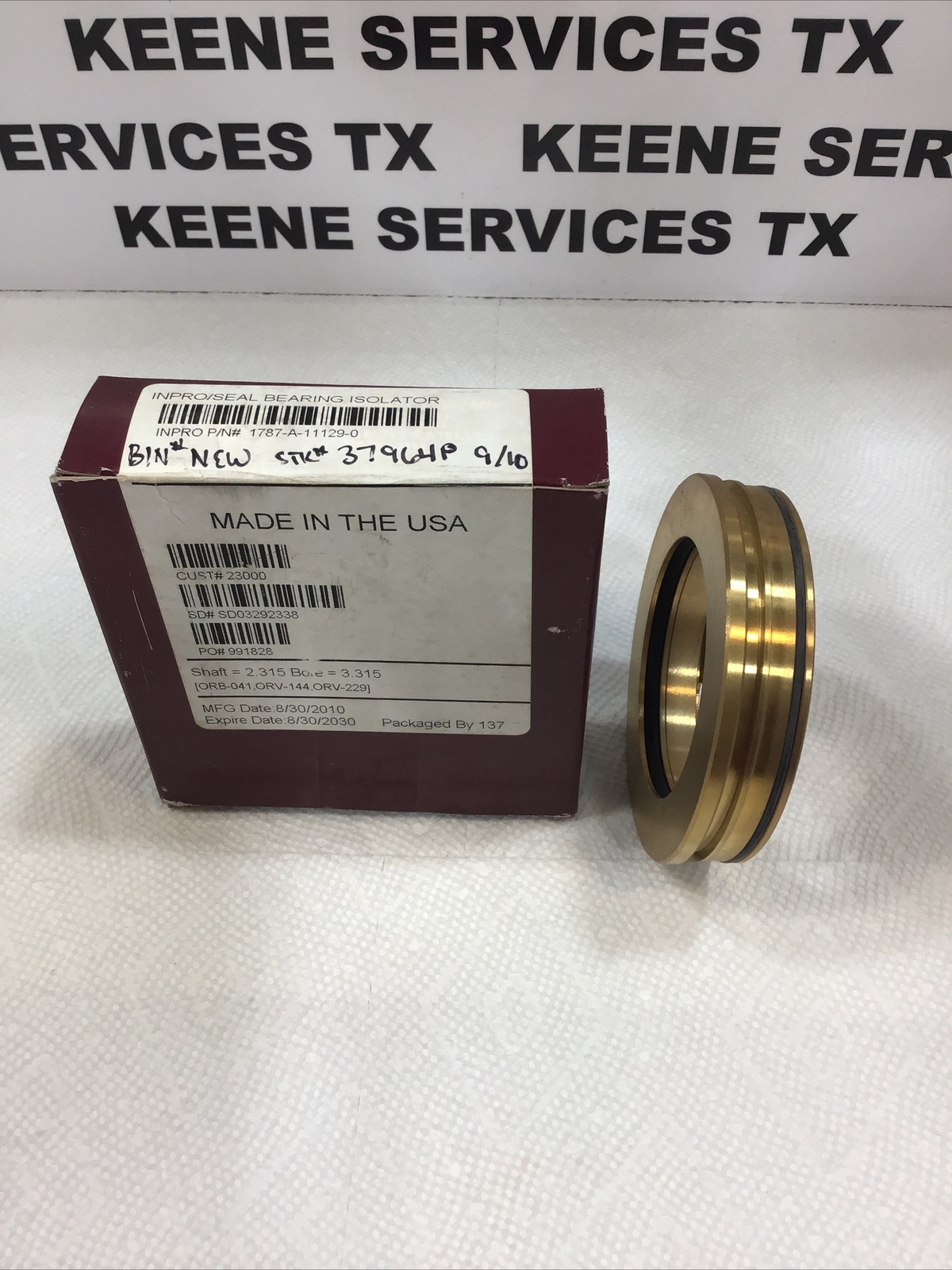 Inpro/seal Bearing Isolator P/N# 1787-A-11129-0