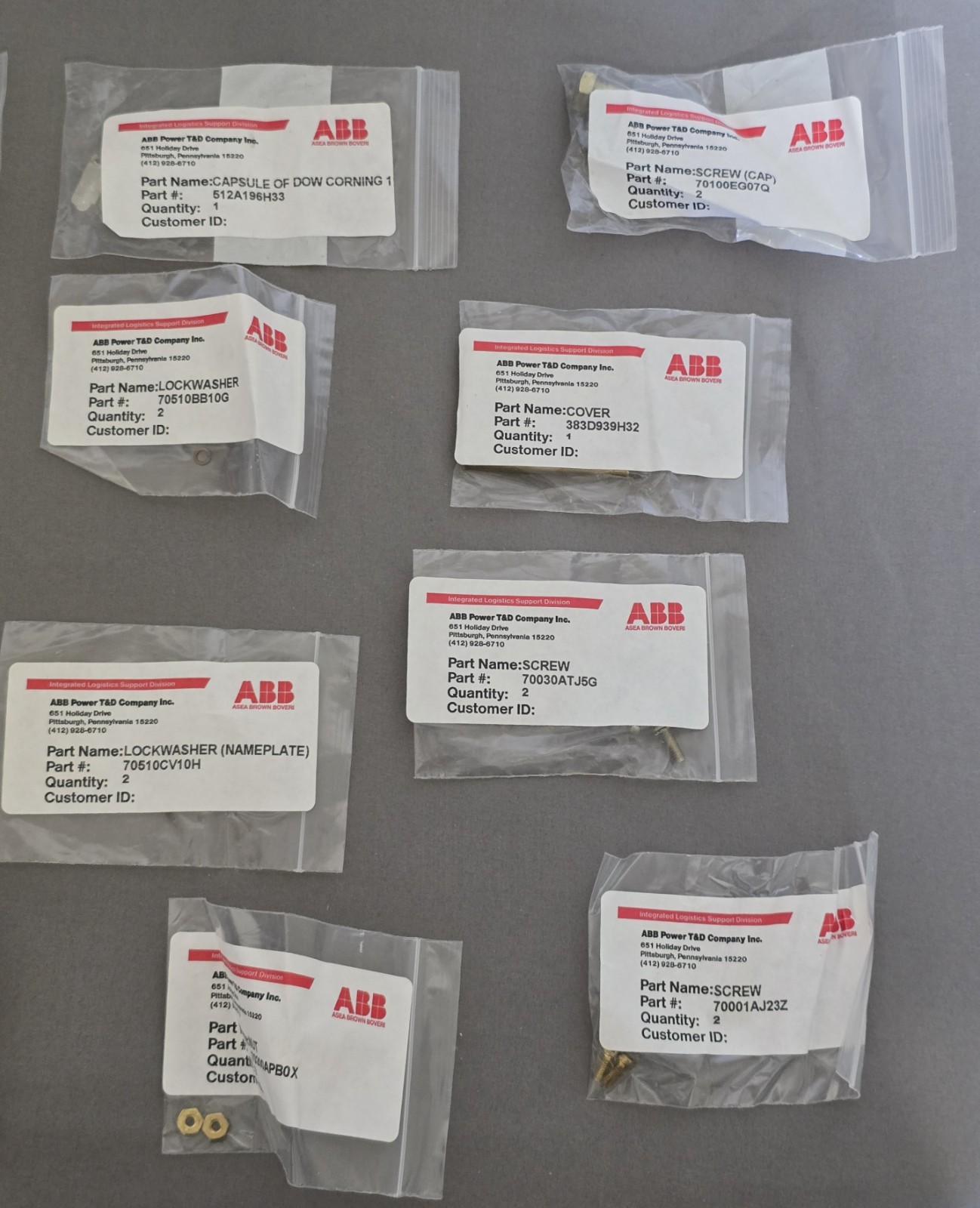 ABB 5861B81G01 Adapter Kit Brand New/Open Box Free Ship