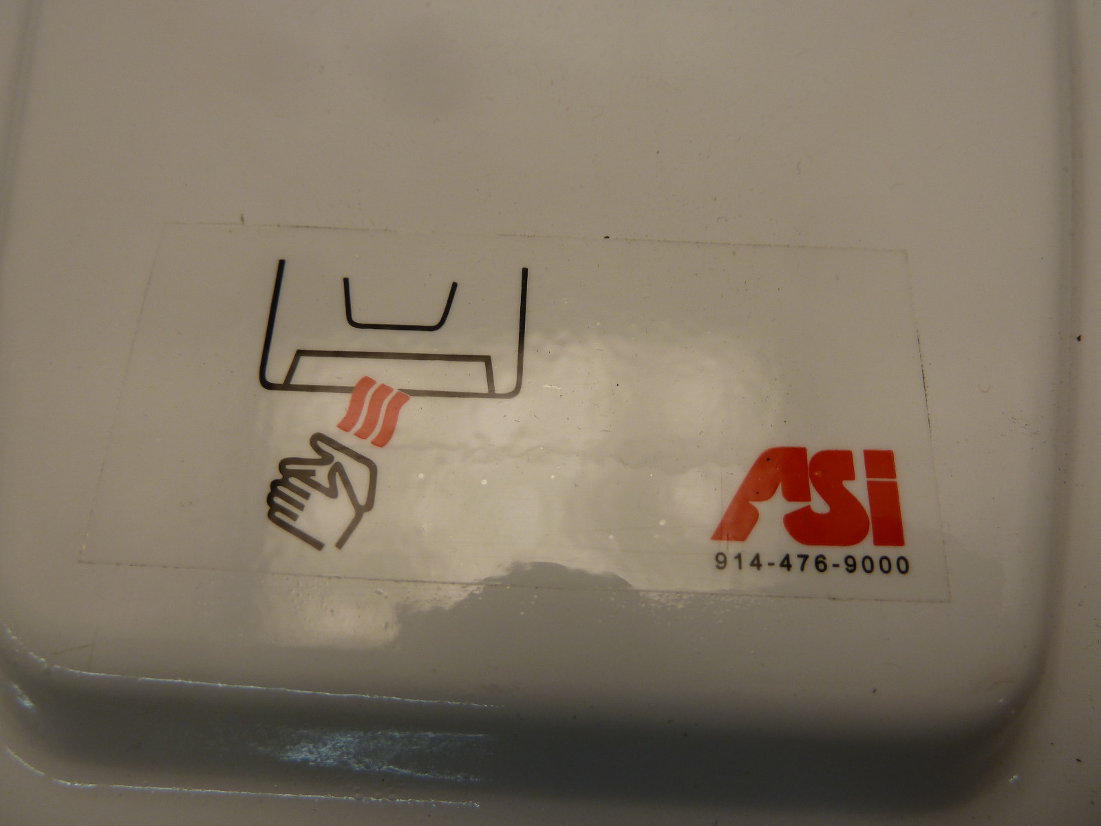 ASi 0160 compact surface mount automatic hand air dryer (2*Q-10)