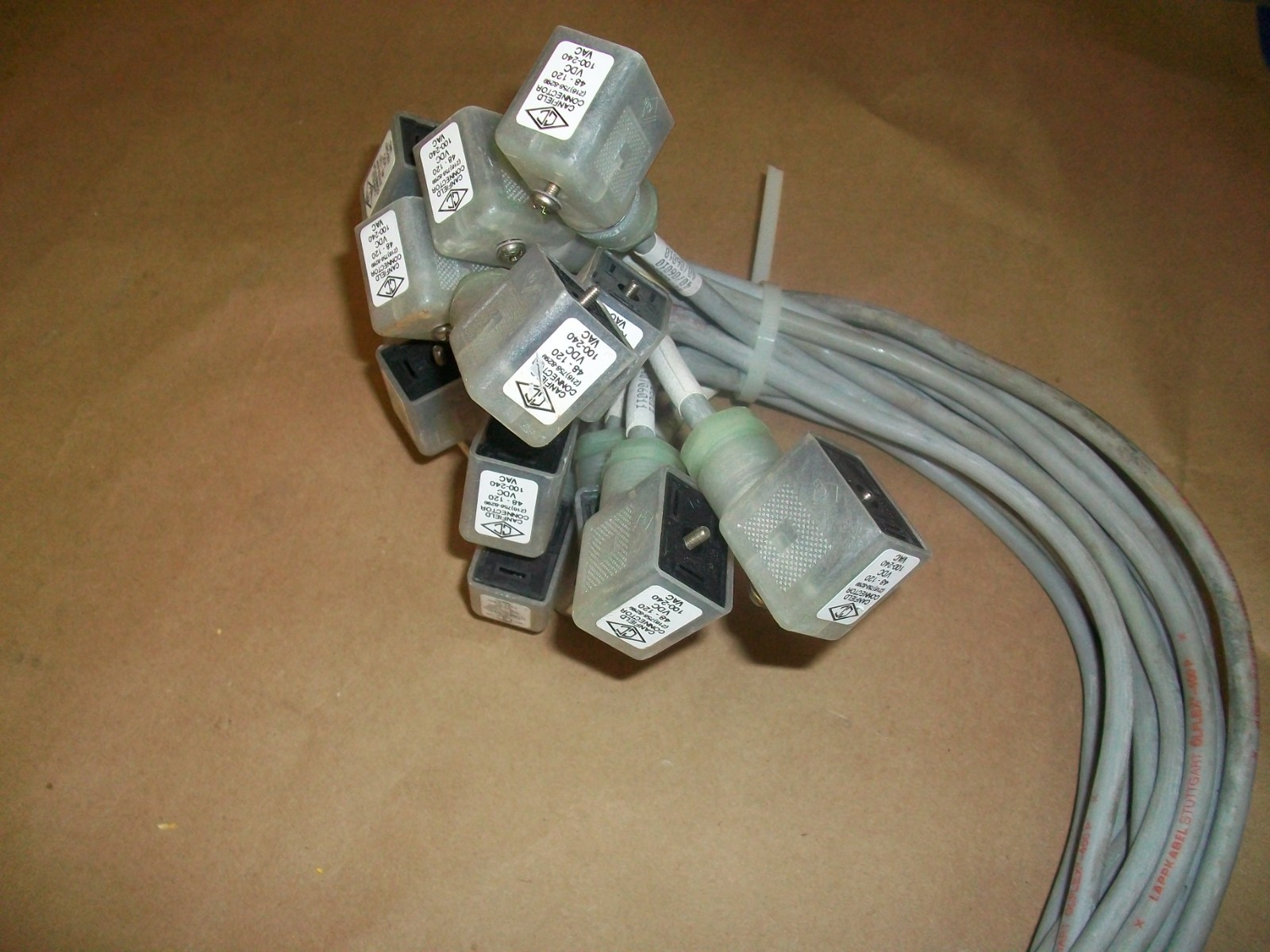 16pc Canfield Solenoid Cable 48-170 22″ USED