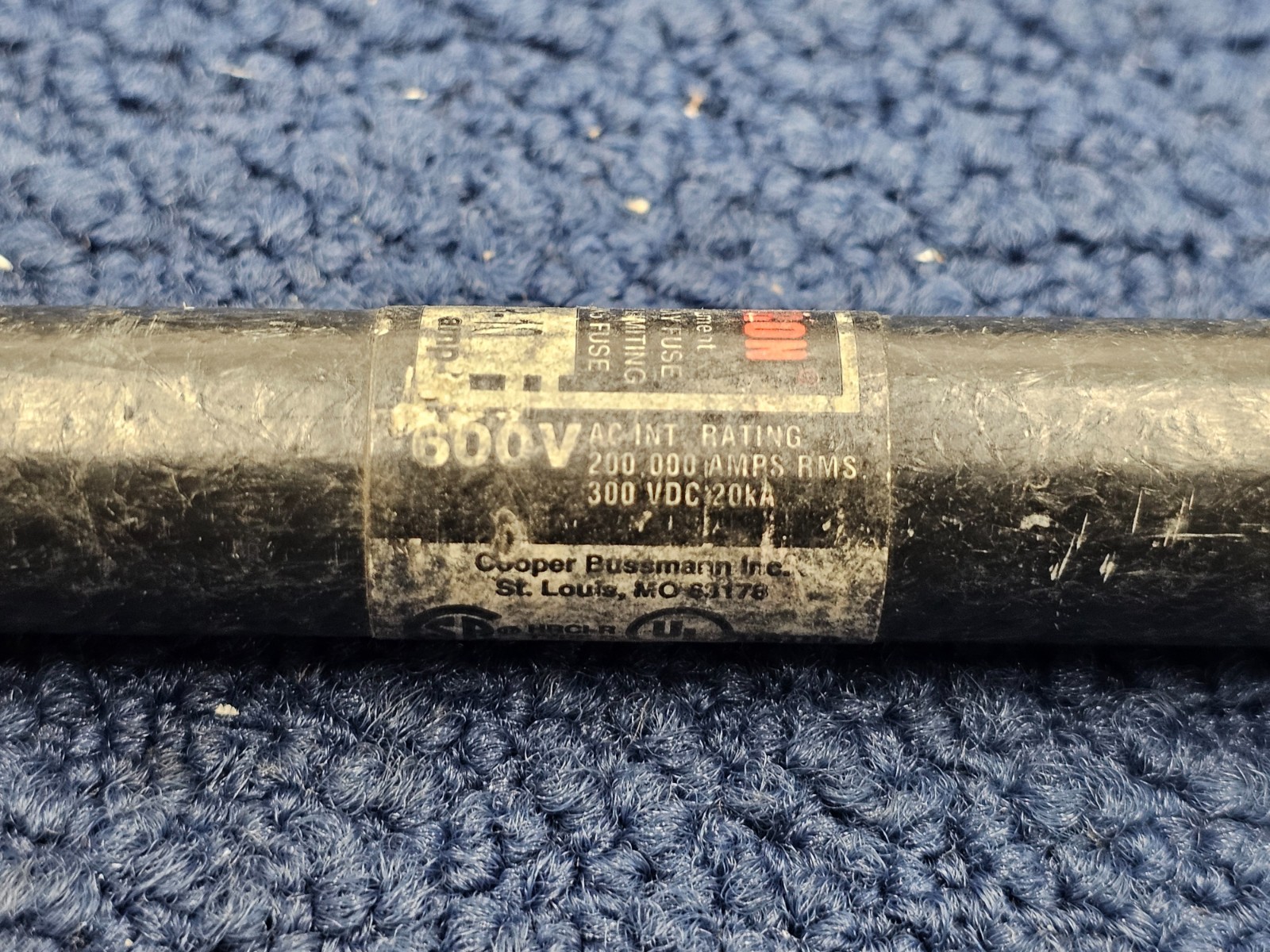 (QTY 3) BUSSMANN FUSETRON FRS-R-7 FRS-R-10 FRS-R-20 Dual Element Time Delay Fuse