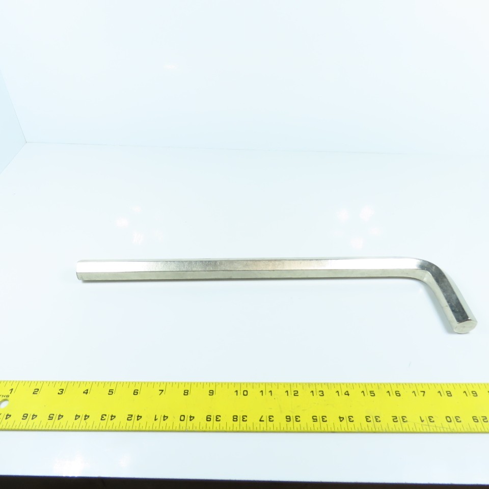 24 DIN 911/50 CR-V4 HUGE 24mm Allen Hex Key Wrench 18-3/8″ OAL Chrome Vanadium