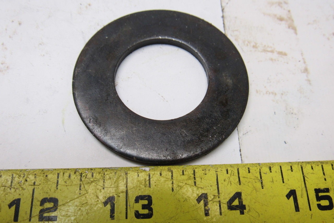 1-1/8″ Black Oxide Structural Flat Washer Steel 0.144 Thick 2.250″ OD Lot of 47