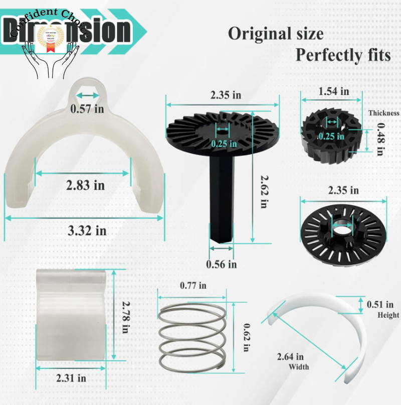GW9503 Oscillator Assembly Replacement Kit, Fit for Pentair Kreepy Krauly Great