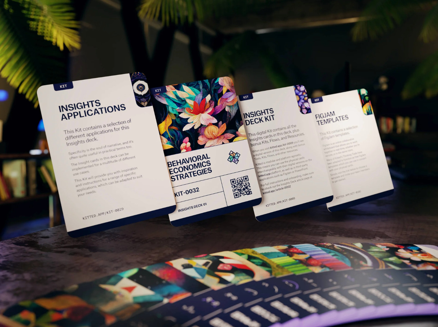 Kitted Professional Development Cards Strategic Thinking Tools Insights Deck 01