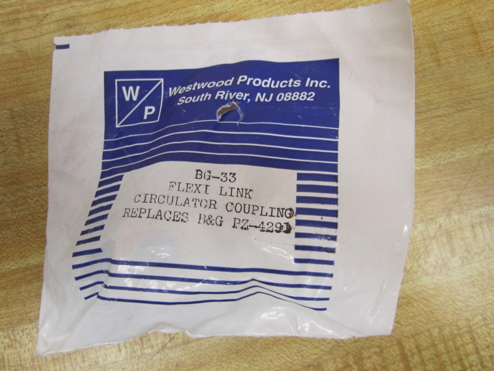 Westwood BG-33 Flexi Link Circulator Coupling BG33