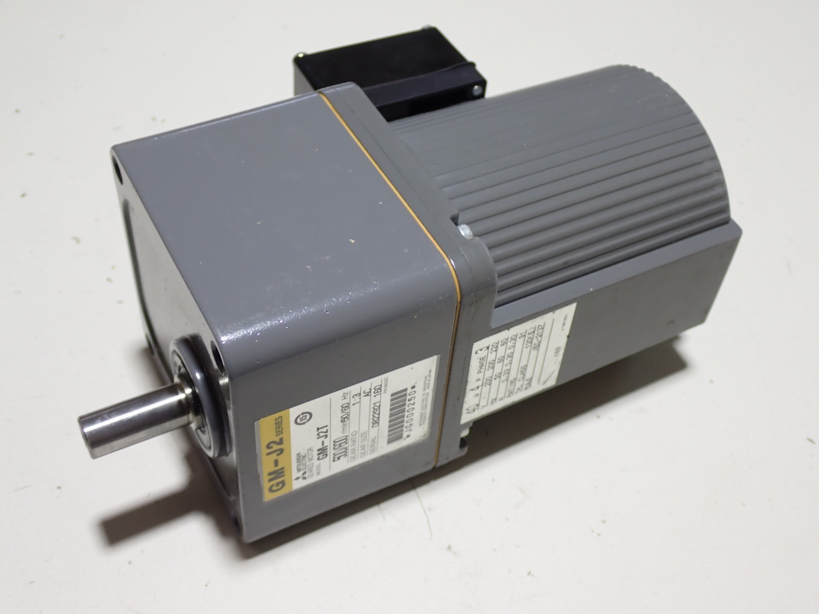 GM-J2 GM-J2T 1:3 MITSUBISHI GEARED ELECTRIC MOTOR NEW