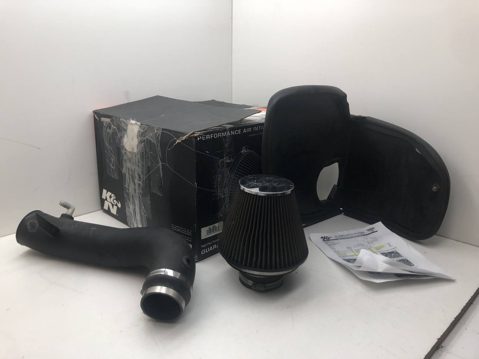 K&N 63-1559 JEEP 08-09 LIBERTY 3.7L HIGH FLOW INTAKE
