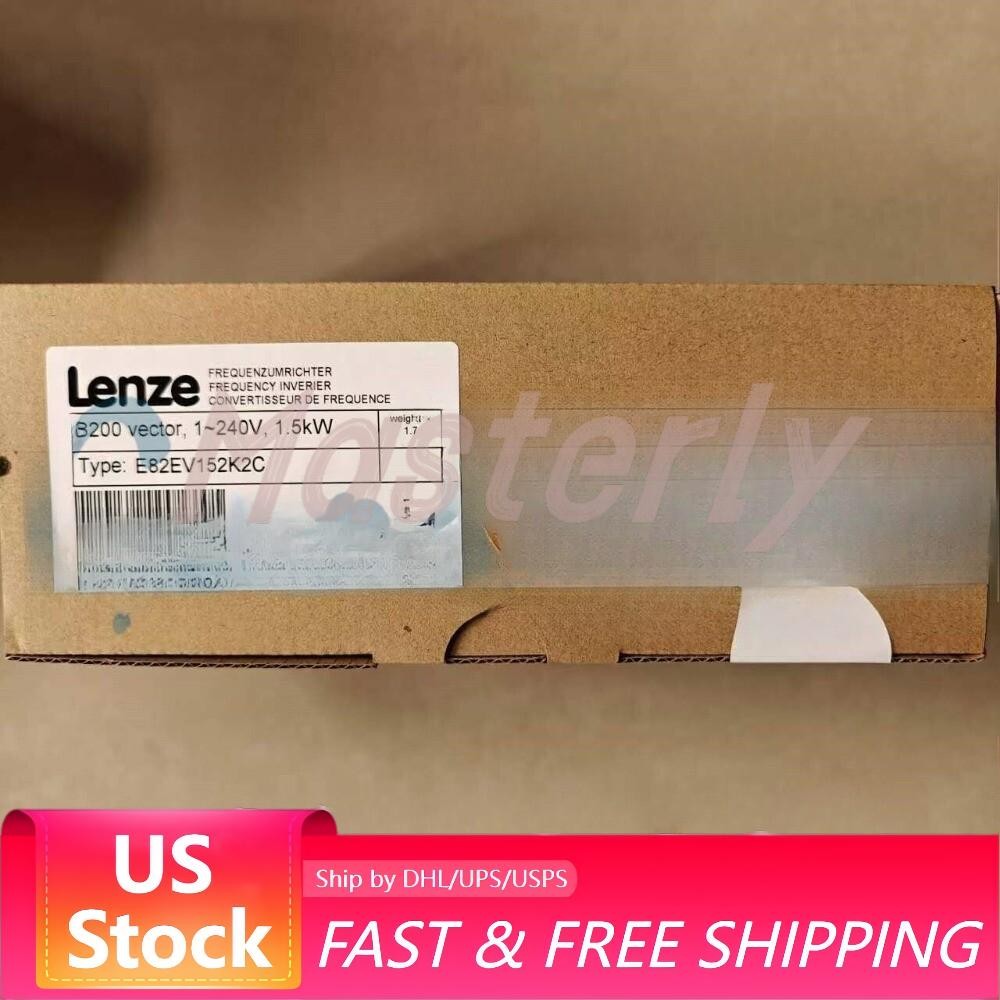 US Free TAX 1PC NEW LENZE E82EV152K2C E82EV152K-2C LENZE FREQUENCY INVERTER