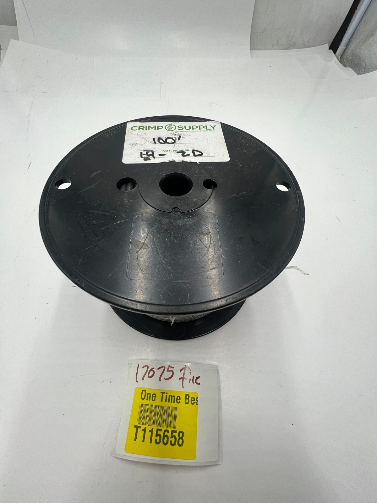 Crimp Supply Black Tubing 105 Degrees Celsius 14-2D