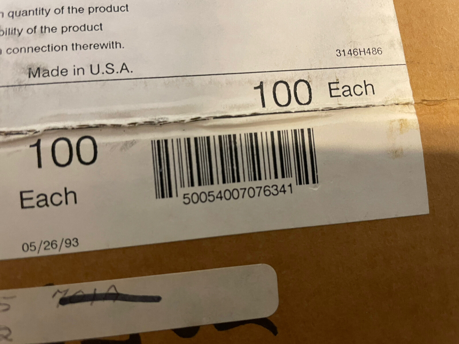 3M 3764-6302 Pin Header Connector Lot 100 PCB Board Connectors New