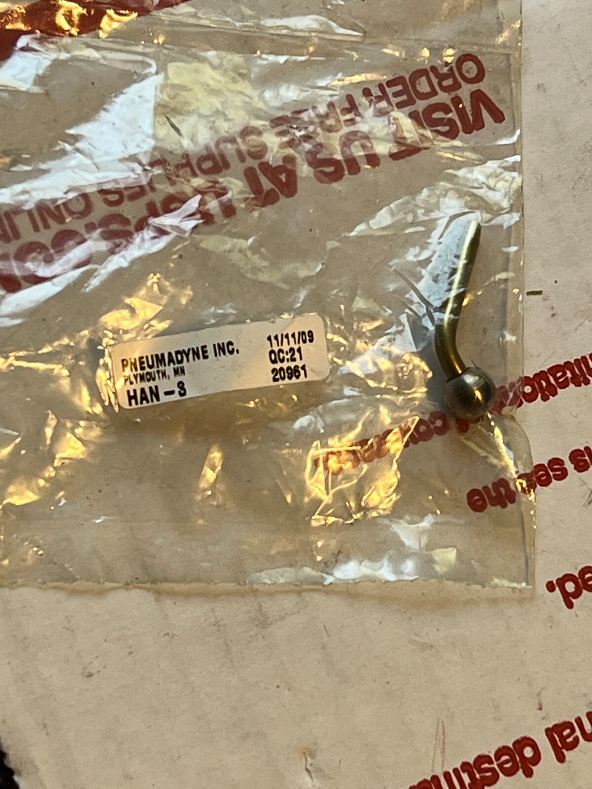 pneumadyne han-8 nos surplus