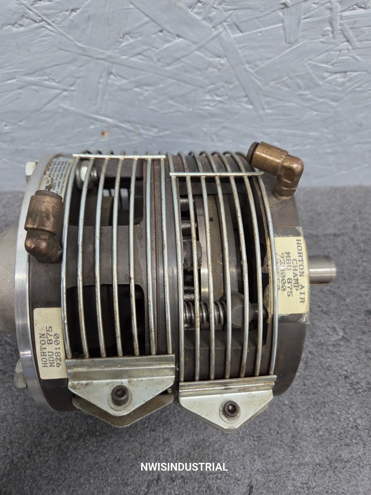 NEXEN HORTON 928000 & 928100 MBU-875 FLANGE MOUNTED AIR BRAKE CLUTCH DUAL SHAFT