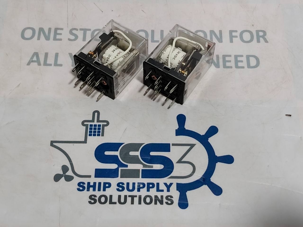 Omron MY2K DC24V Keep Relay D-42821-1 Relay Size 21.5 x 42.4 x 28