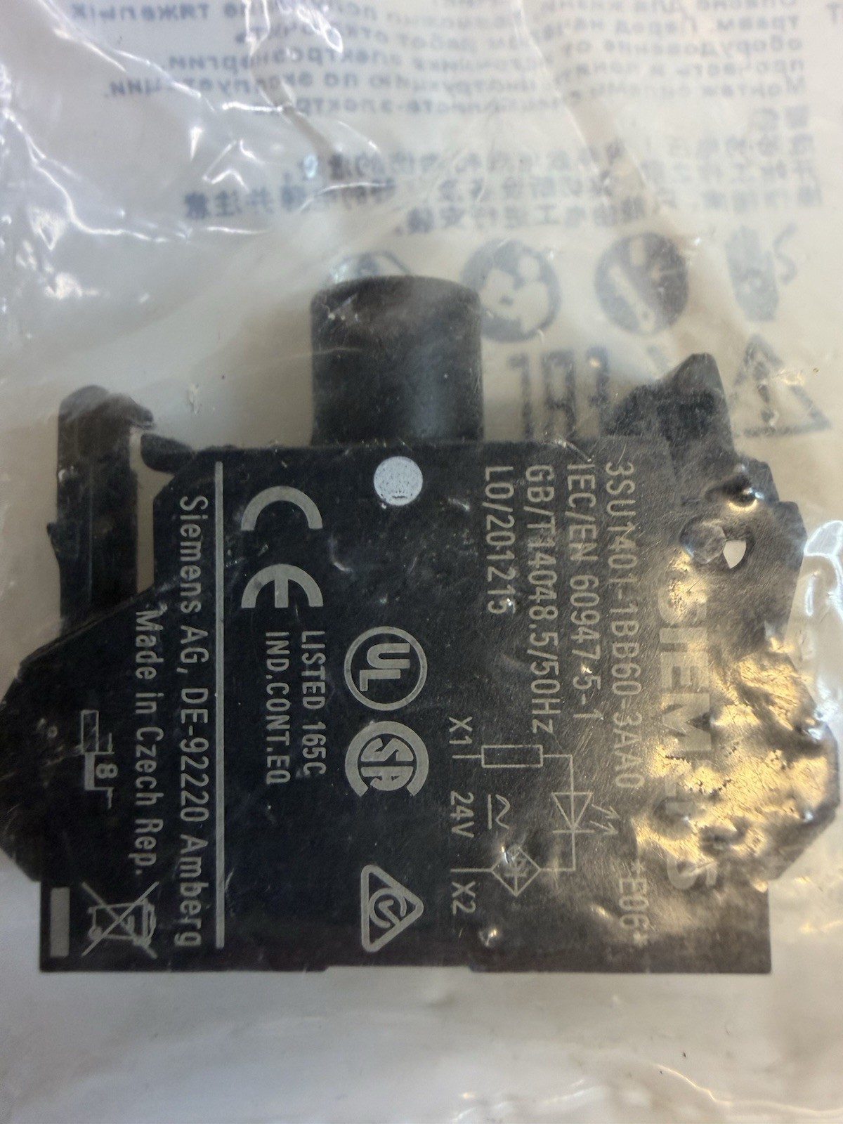 Siemens 3SU1401-1BB60-3AA0 LED Module NEW