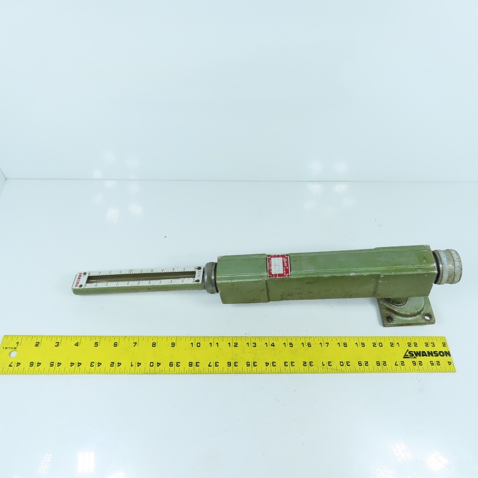 Waukee MV5 Flo-Meter Gas Flow Meter 70°F SG 0.59 PR. 10WCG 3/4″ NPT