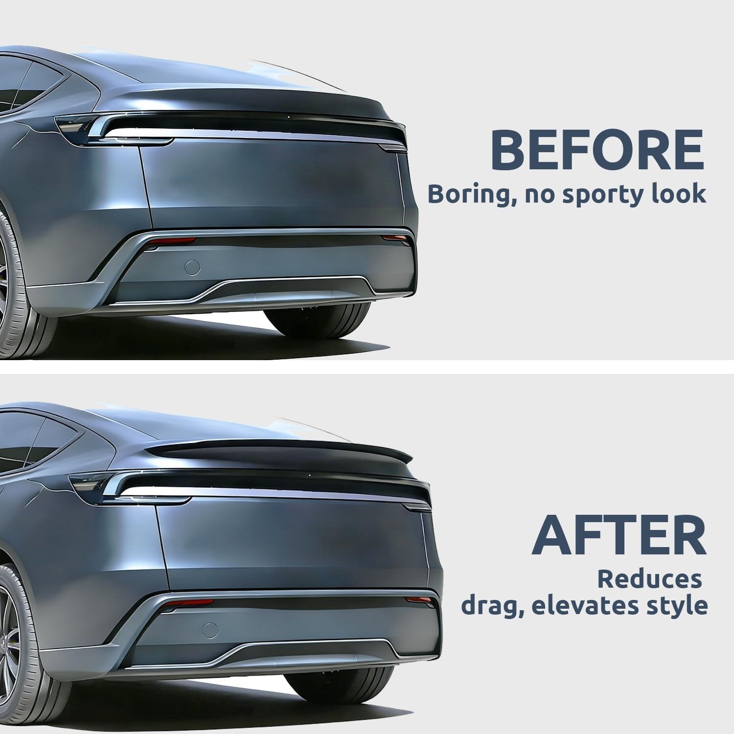 Rear Spoiler for Tesla Model Y Juniper 2025 2026 Trunk Wing Lip for Model Y J…