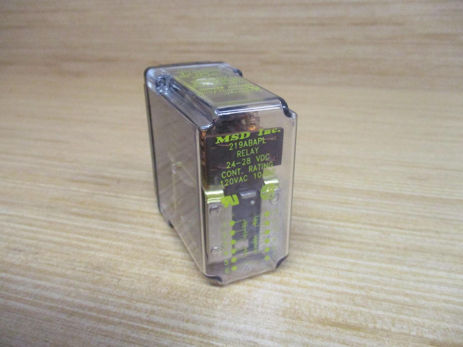 MSD 219ABAPL 24-28VDC Magnecraft Struthers Dunn Relay (Pack of 3)