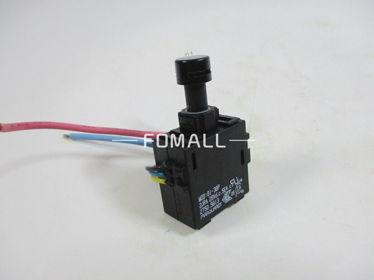 1x New For Marquardt 61-36P 20RA 28VDC 2750.5913 Electric Drill Switch