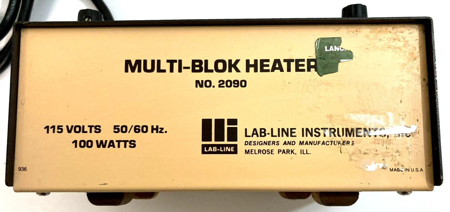 Lab Line Instruments No. 2090 Multi-Blok Desk Top Electric Heater